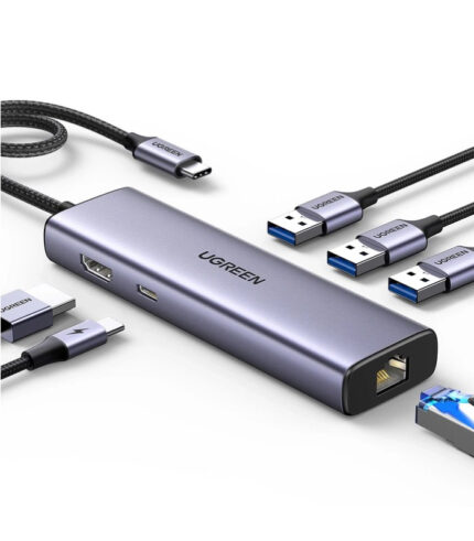 Ugreen 6-in-1 USB-C Multifunction Adapter (CM512)
