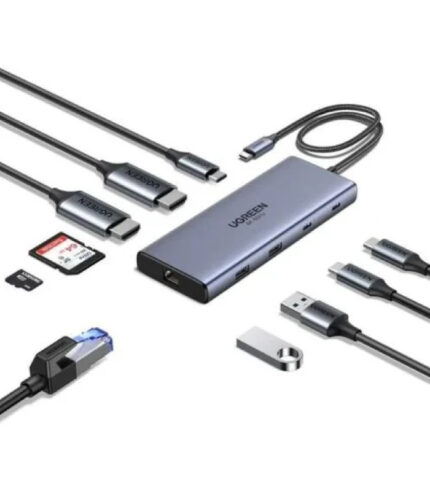 Ugreen USB-C 10 in 1 Multifunction Adapter UG-15601 (CM498)