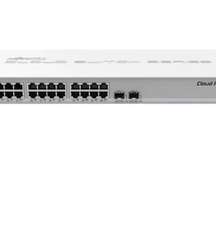 MikroTik CRS326-24G-2S+RM 24 Gigabit Port Switch