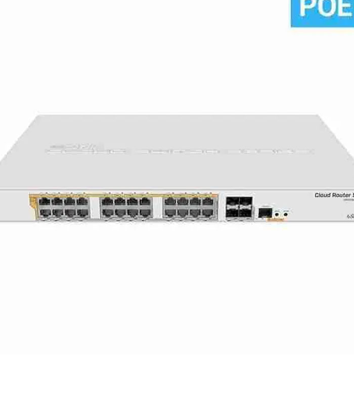 MikroTik CRS328-24P-4S+RM 24 Port Gigabit Ethernet Switch