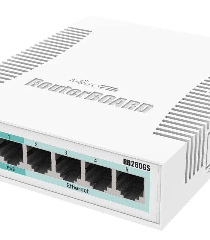 MikroTik CSS106-5G-1 Gigabit Switch