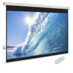 Auto Electric Projector Screen 243 x 243 cm (96 x 96 Inches)