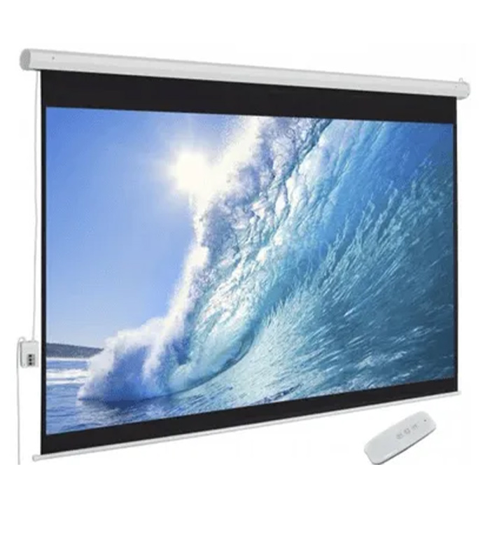 Auto Electric Projector Screen 243 x 243 cm (96 x 96 Inches)