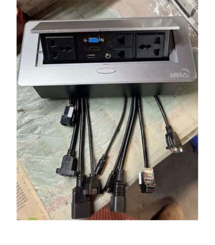 nexa Black Pop-Up Multifunction Socket