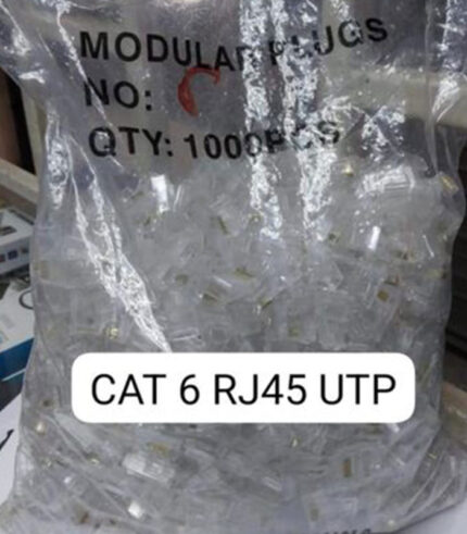 CAT 6 RJ45 UTP Connectors (1000 Pieces)