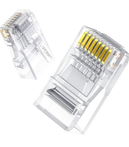 Cat6 UTP RJ45 Modular Plugs 100-Pack