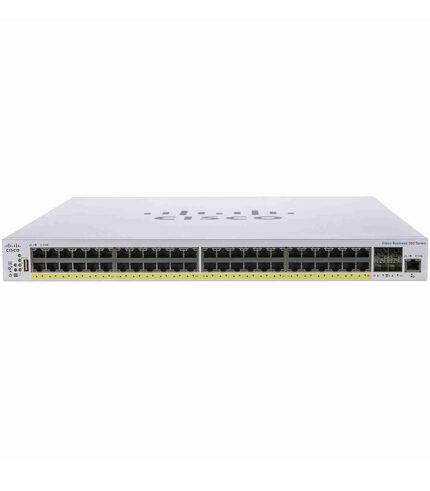 Cisco Business CBS350-48P-4G 48-Port Gigabit PoE Managed Network Switch