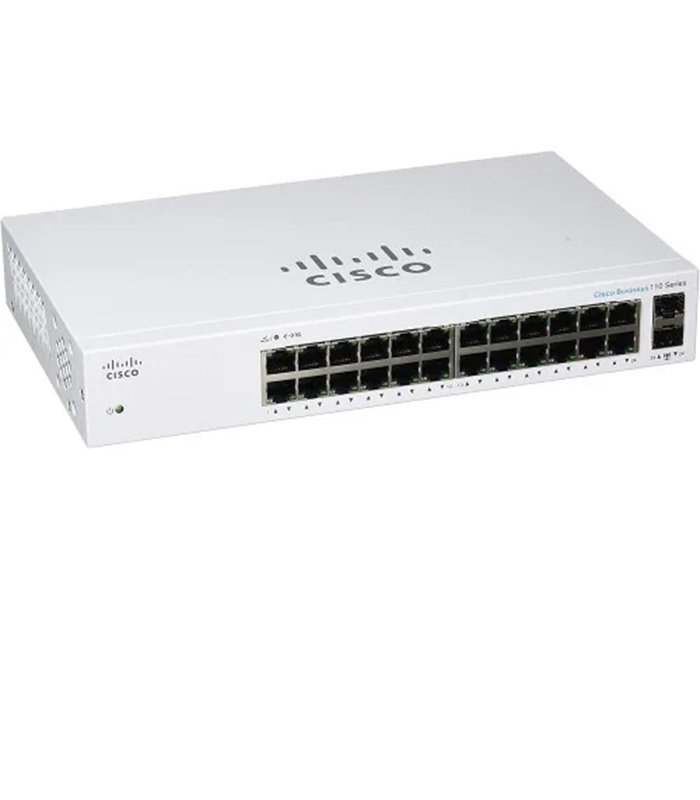 Cisco CBS Unmanaged 24-Port 2×1G SFP Gigabit Switch