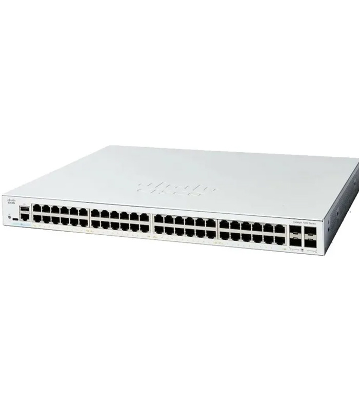 Cisco C1300-48P-4G 48-Port Gigabit PoE+ Managed Switch