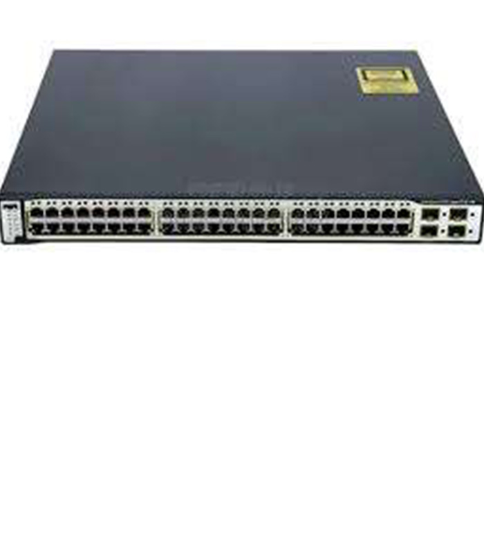 Cisco WS-C3750-48PS-S 48-Port PoE Switch