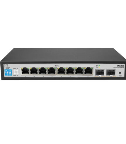 D-Link 8 Port PoE Gigabit Smart Managed Switch