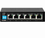 D-Link DGS-F1006P-E Gigabit PoE Switch