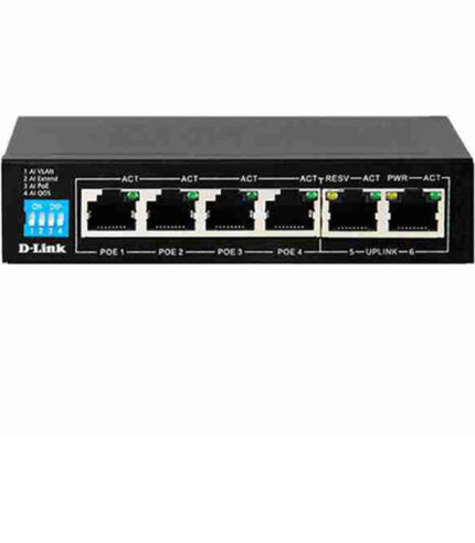 D-Link DGS-F1006P-E Gigabit PoE Switch