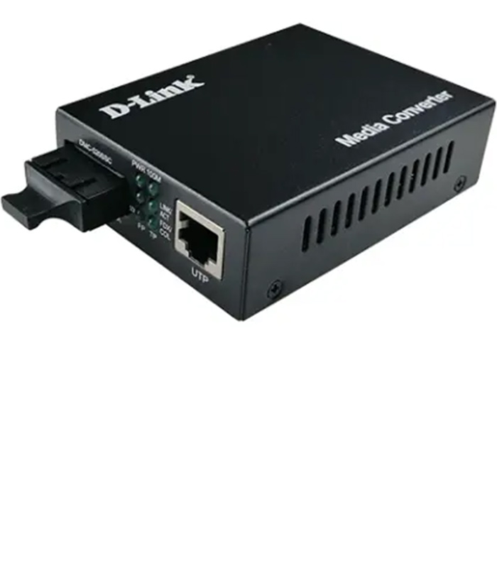 D-Link Single-Mode Fiber Media Converter