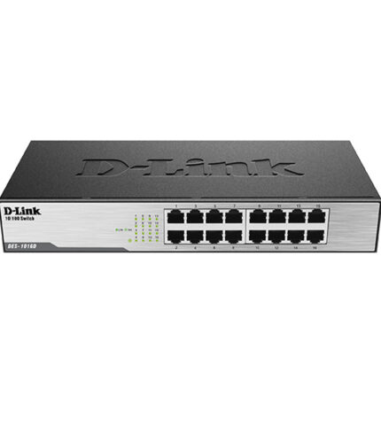 D-Link DGS-1016D/B 16-Port Gigabit Unmanaged Switch