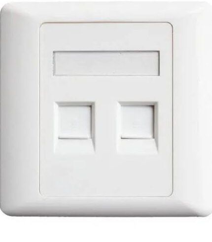 Easenet CAT6 Dual Faceplate with Modules