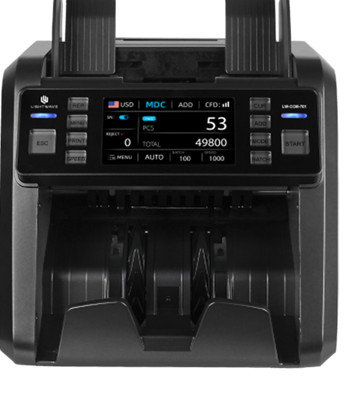 LW-CCM-701 Lightwave 2 CIS Cash Counting Machine