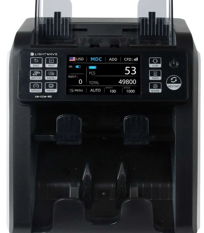 LW-CCM-901 Lightwave Cash Counting Machine