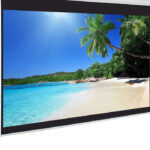 LW EPS-180E Electric Projector Screen 180 x 180 cm