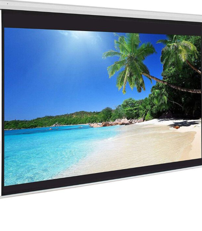 LW EPS-180E Electric Projector Screen 180 x 180 cm
