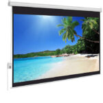 LW EPS-200E Electric Projector Screen 200 x 200 cm