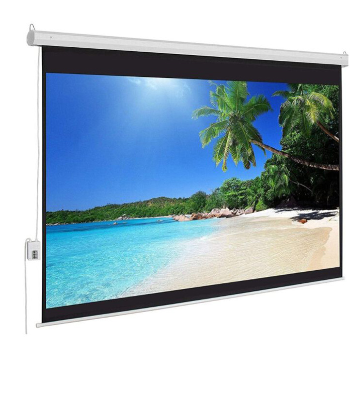 LW EPS-200E Electric Projector Screen 200 x 200 cm