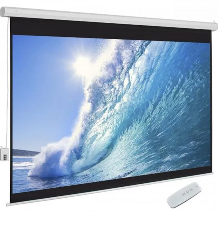 LW EPS-240E Electric Projector Screen 240 x 240 cm