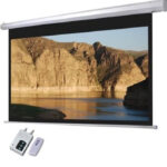 LW EPS-300E Electric Projector Screen 300x300cm
