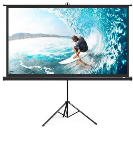 LW TPS-180T Tripod Projector Screen 180 x 180 cm