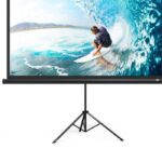 LW TPS-240T Tripod Projector Screen 240 x 240 cm