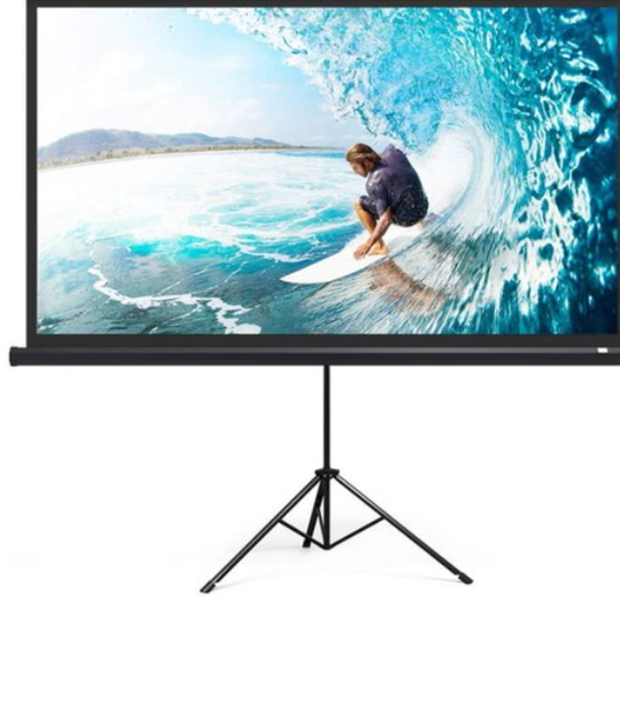 LW TPS-240T Tripod Projector Screen 240 x 240 cm