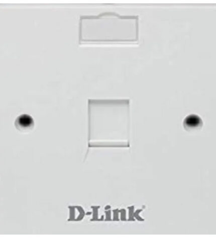 NFP-0WHI11 Single Faceplate with Shutter & ID Plate White