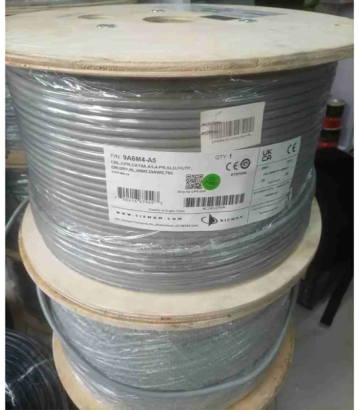 Siemon Cat 6A FTP Pure Copper Ethernet Cable 305M