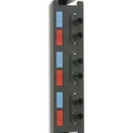 Siemon RIC-F-SC6-01 6-Fiber SC Flat Pack Fiber Optic Adapter Plate