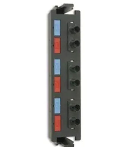 Siemon RIC-F-SC6-01 6-Fiber SC Flat Pack Fiber Optic Adapter Plate