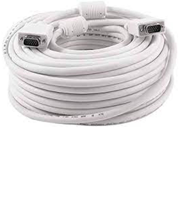 VGA Cable 50m White