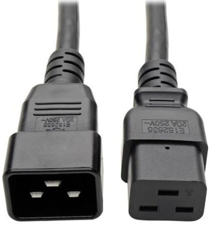 C19 Power Cable C20 Male to C19 Female 250V 16A