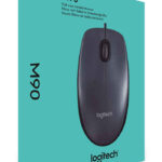 Logitech M90 Grey Corded Mouse