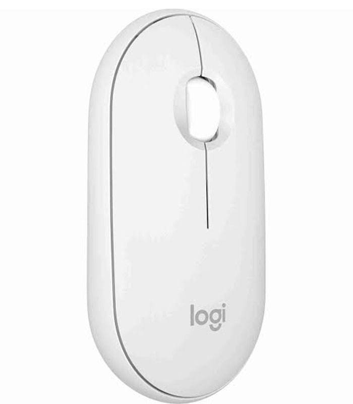 Logitech Pebble 2 M350S Tonal White Bluetooth Mouse