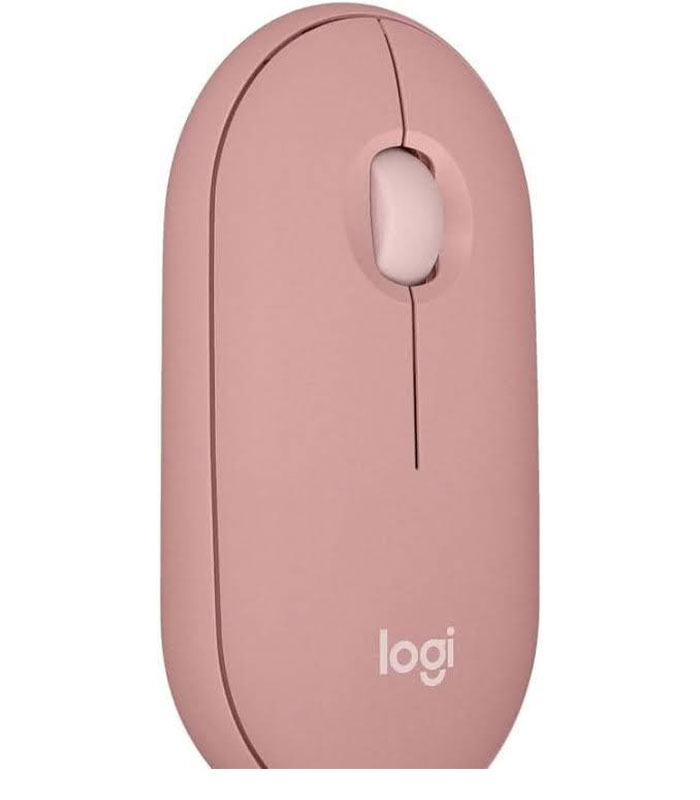 Logitech Pebble M350S Tonal Rose Wireless Mouse