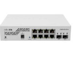 MikroTik CRS112-8P-4S-IN Smart PoE Switch with 8 Gigabit Ports