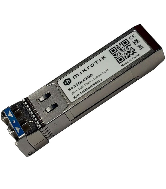 MikroTik S+31DLC10D 10G SFP+ Module MikroTik S+31DLC10D 10G SFP+ Module