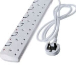 Powermax 6 Ways Extension with Surge Protection