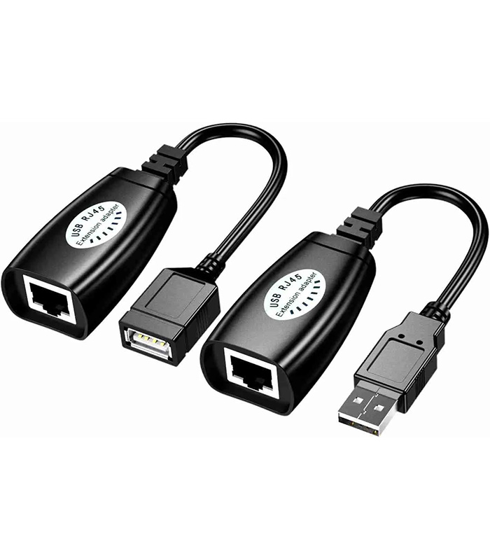 USB RJ45 Extension Adapter Up to 150ft Length