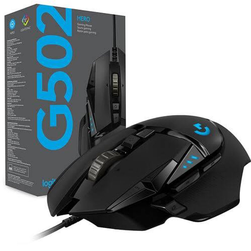Logitech G502 HERO High Performance Wired Gaming Mouse
