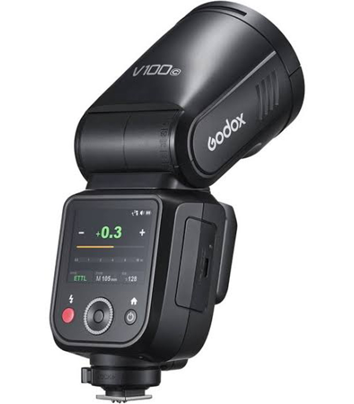 Godox V100C 100W TTL Round Head Flash for Canon