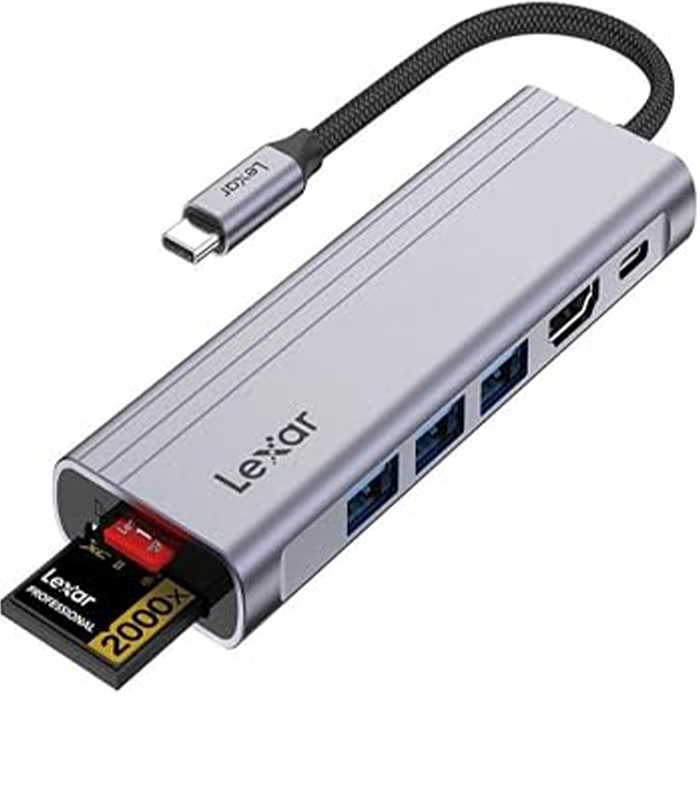 Lexar 7-in-1 USB-C Multi-Device Hub