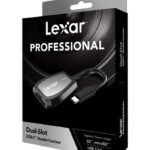 Lexar Dual Slot USB-C Reader – UHS-II SD & microSD Card Reader