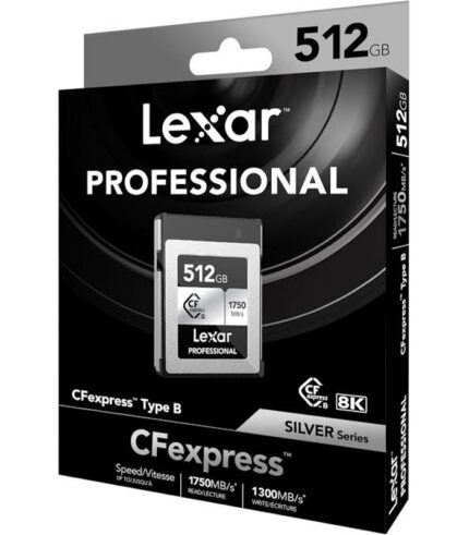 Lexar Professional CFexpress Type B 512GB Silver Series