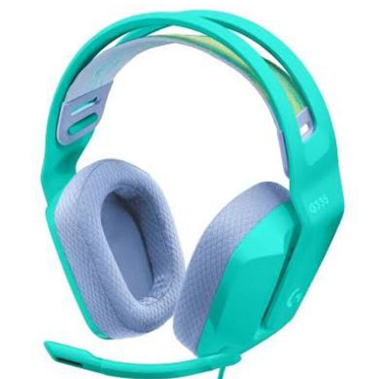 Logitech G335 Wired Gaming Headset Mint